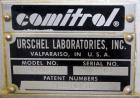 Used Urschel Comitrol 1700 Processor with Brake. Reduction mill for free flowing dry and semi-dry product with number of pounds of product per hour  depending on materials and application. No cutting...
