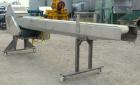 Used Stainless Steel Wenger Belt Cutting Conveyor, Model 73003-992