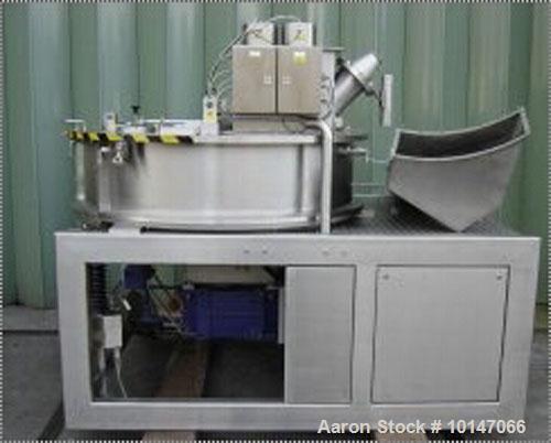 Used- Glatt Systemtechnik Dresden Noduliser/Spheronizer, Type P-140