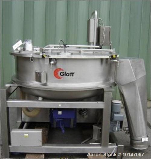 Used- Glatt Systemtechnik GmbH Dresden Noduliser/Spheronizer, Type P-140