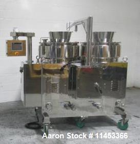 Unused- LCI Twin Dome Granulator Spheronizer System.