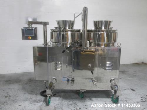 Unused- LCI Twin Dome Granulator Spheronizer System.