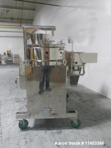 Unused- LCI Twin Dome Granulator Spheronizer System.