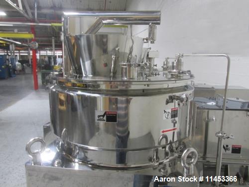 Unused- LCI Twin Dome Granulator Spheronizer System.