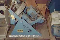 Used Teledyne Readco 16" Diameter Disc Pan Pelletizer, T316 Stainless Contacts. Has .5 hp varispeed drive. With extra deep pan.