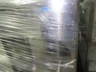 Used Fuji Paudal Marumerizer spheronizer, model QJ400TG, stainless steel construction, with 2.0 mm grooved spheronizing plate with plate lift mechanism, jacketed bowl, side discharge with pneumatical...