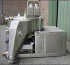Used Glatt Systemtechnik GmbH Dresden Noduliser/Spheronizer, type P-140. Material of construction is 316Ti (1.4571) stainless steel. Disc diameter 55.22