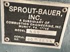 Sprout-Bauer Agglomerator, Model 400