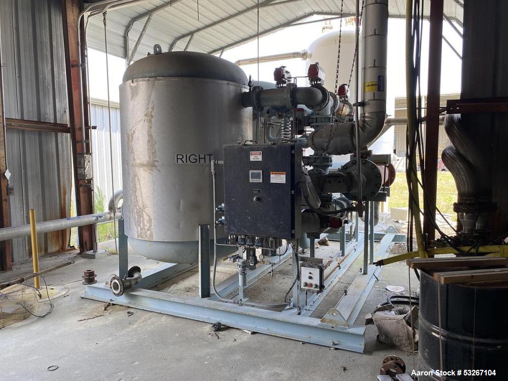 Used Sahara-PAK HC-7000 Heat of Compression Air Dryer Skid – 7000 SCFM, Dual Towers, Shell & Tube Exchanger