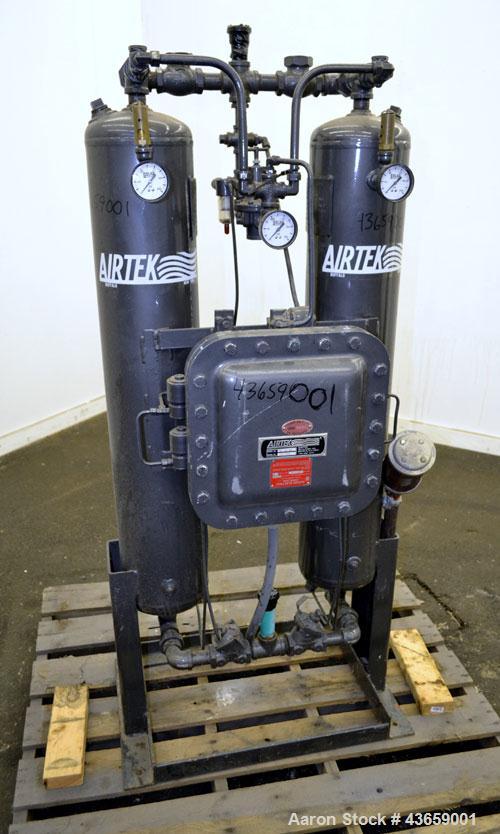 Used Airtek Heatless Desiccant Air Dryer Model