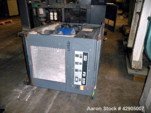 Used Atlas Copco Refrigerated Air Dryer, Model FD220CSA/UL. Rated 466 cfm, 480 volt, air cooled.