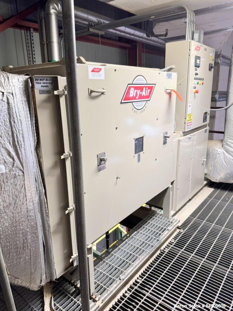 Used Bry-Air Industrial Dehumidifier, Model VFB-24-S4-2830-CWA, Serial# 2009S8845.