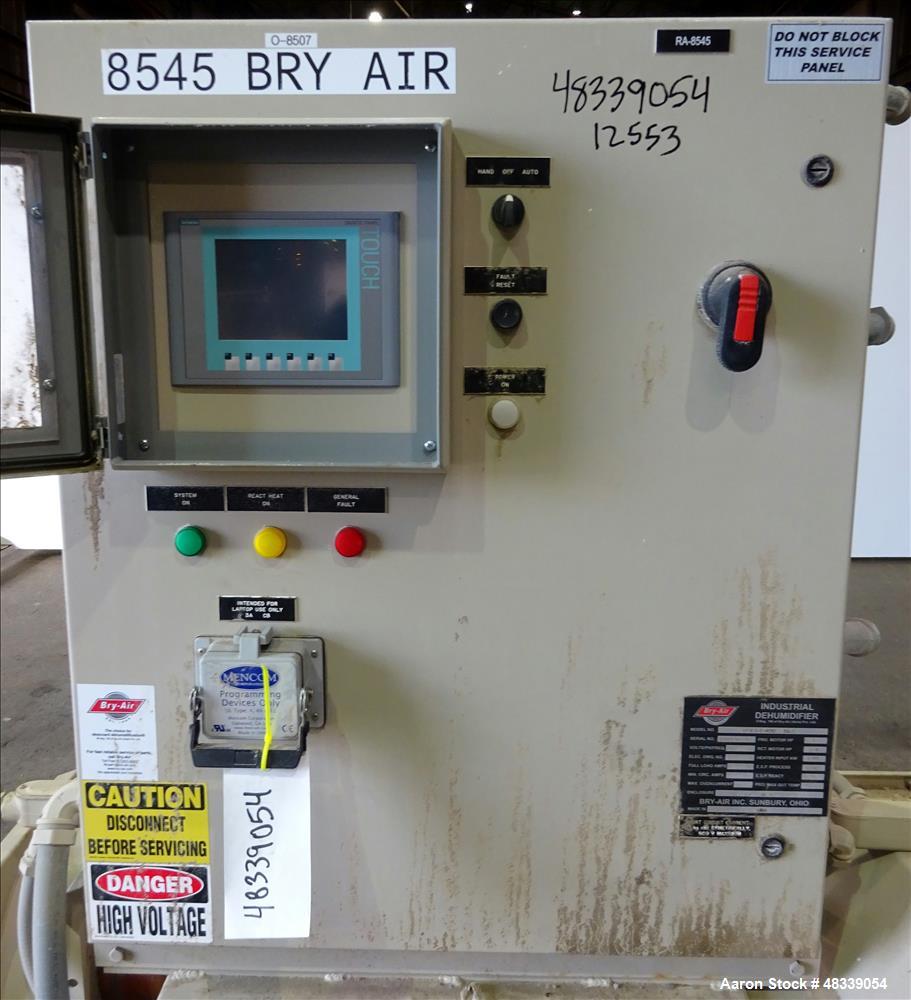 Used Bry-Air Dehumidification System, Model VFB-3-E-400.