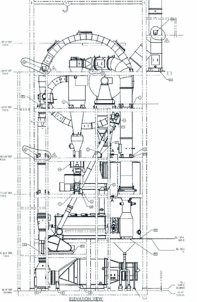 Unused- GEA Barr Rosin P-Type / Feed-Type Ring Dryer