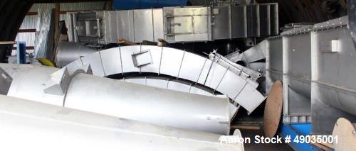 Unused- GEA Barr Rosin P-Type / Feed-Type Ring Dryer. Open circuit, 21" x 30". 304 L Stainless steel. Parameters: Feed Rate: 4,560 lb/hour. Feed Moisture: 55%. Product Rate: 2,115 lb/hour. Product Mo...
