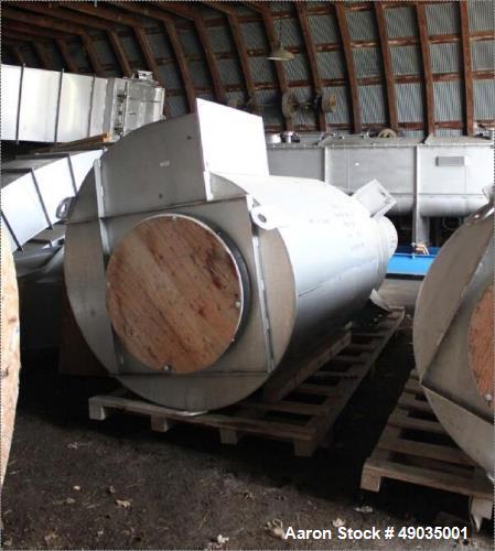 Unused- GEA Barr Rosin P-Type / Feed-Type Ring Dryer. Open circuit, 21" x 30". 304 L Stainless steel. Parameters: Feed Rate: 4,560 lb/hour. Feed Moisture: 55%. Product Rate: 2,115 lb/hour. Product Mo...