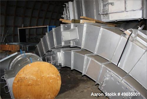 Unused- GEA Barr Rosin P-Type / Feed-Type Ring Dryer. Open circuit, 21" x 30". 304 L Stainless steel. Parameters: Feed Rate: 4,560 lb/hour. Feed Moisture: 55%. Product Rate: 2,115 lb/hour. Product Mo...