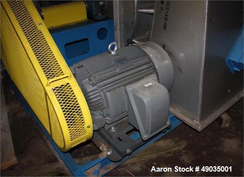 Unused- GEA Barr Rosin P-Type / Feed-Type Ring Dryer. Open circuit, 21" x 30". 304 L Stainless steel. Parameters: Feed Rate: 4,560 lb/hour. Feed Moisture: 55%. Product Rate: 2,115 lb/hour. Product Mo...