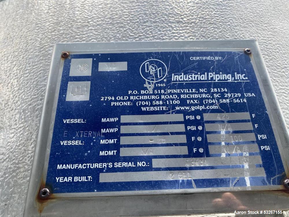 Industrial Piping Dual-Tower Regenerative Gas Drying System with Stainless Steel NB-Stamped Dryer Vessels