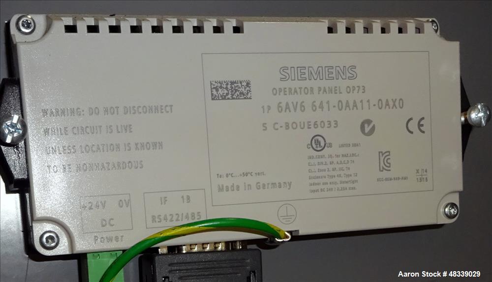 Used Munters Integrated Custom Air Handler, Model ICA-1500-50.