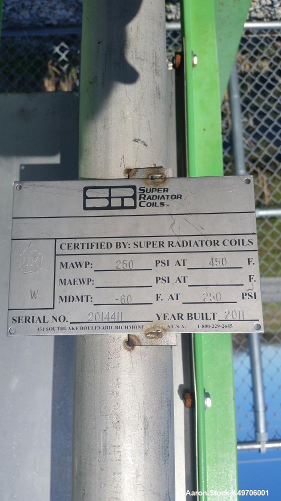 Used Xebec StringX Regenerable Single Tower Natural Gas Dryer, Model No. STR24N