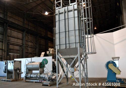Used Scott Equipment A.S.T. Air Swept Tubular Drying System, 316 Stainless Steel. Single pass drying with feed material as high as 95% moisture reduced to less than 1% moisture. Consists of: (1) Scot...