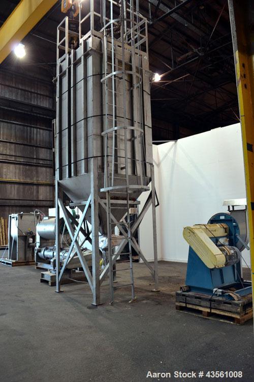 Used Scott Equipment A.S.T. Air Swept Tubular Drying System, 316 Stainless Steel. Single pass drying with feed material as high as 95% moisture reduced to less than 1% moisture. Consists of: (1) Scot...