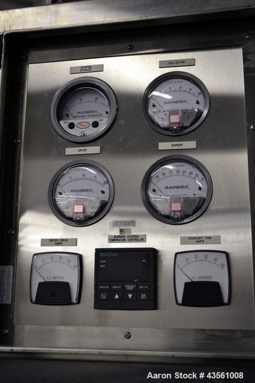 Used Scott Equipment A.S.T. Air Swept Tubular Drying System, 316 Stainless Steel. Single pass drying with feed material as high as 95% moisture reduced to less than 1% moisture. Consists of: (1) Scot...