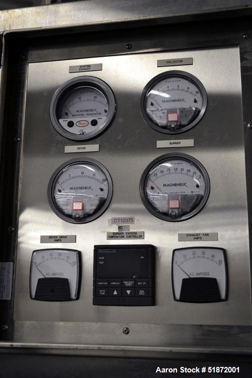 Used Scott Equipment A.S.T. Air Swept Tubular Drying System
