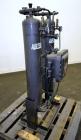 Used Airtek Heatless Desiccant Air Dryer, Model TW-130-N7. Approximate capacity 135 SCFM at 100 psi. (2) Tanks, XP control box. Mounted on a frame.