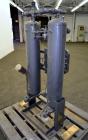 Used Airtek Heatless Desiccant Air Dryer, Model TW-130-N7. Approximate capacity 135 SCFM at 100 psi. (2) Tanks, XP control box. Mounted on a frame.