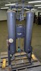 Used Airtek Heatless Desiccant Air Dryer, Model TW-130-N7. Approximate capacity 135 SCFM at 100 psi. (2) Tanks, XP control box. Mounted on a frame.