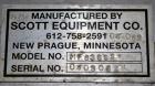 Used Scott Equipment A.S.T. Air Swept Tubular Drying System, 316 Stainless Steel. Single pass drying with feed material as high as 95% moisture reduced to less than 1% moisture. Consists of: (1) Scot...