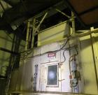 Used Geelen 3-Deck Dryer-Cooler, Model VD28X38XKM-KA-VK28X38KM MKII, Stainless Steel. Includes cyclone, dust collector, 60 hp blower fan. Maxon Model Oven Pak type EB-6. 2100 kw natural gas burner. D...