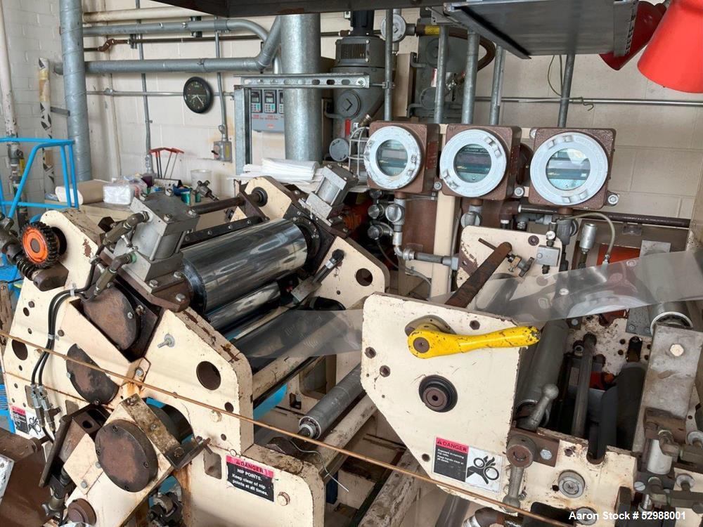Used Faustel Pilot Scale Pressure Sensitive Adhesive Coater/ Dryer