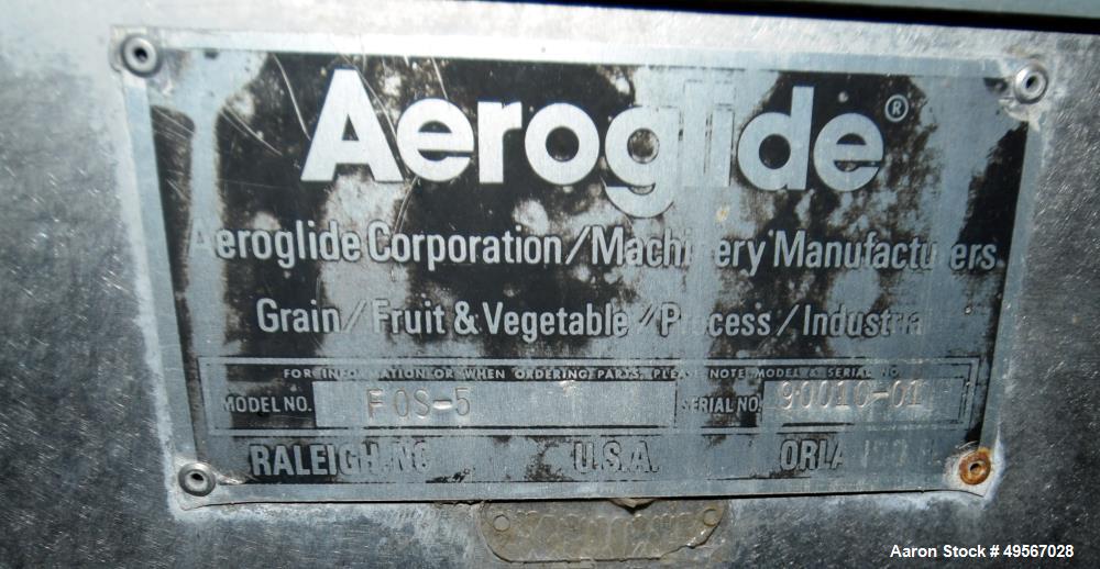 Used Aeroglide Conveyor Dryer, Model C1-60-16XXC,