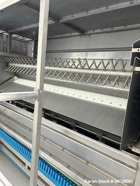 Used Aeromatic Aeroglide C1 120-65 RGC Fluid Bed Dryer – 5,000 lbs/hr, Stainless Steel, Natural Gas, Built 2005
