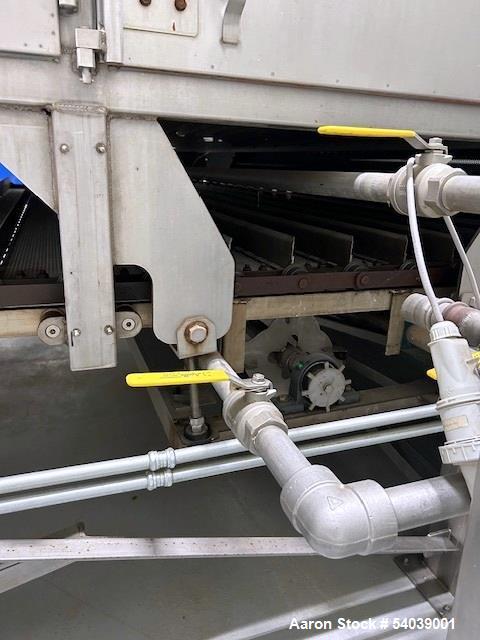 Used Aeromatic Aeroglide C1 120-65 RGC Fluid Bed Dryer – 5,000 lbs/hr, Stainless Steel, Natural Gas, Built 2005