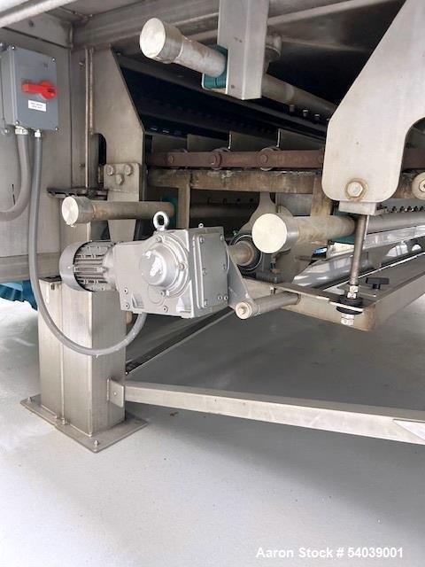 Used Aeromatic Aeroglide C1 120-65 RGC Fluid Bed Dryer – 5,000 lbs/hr, Stainless Steel, Natural Gas, Built 2005