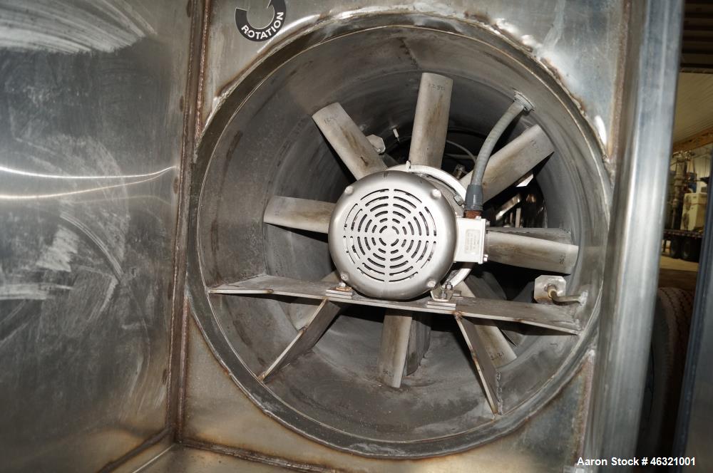 Used Belt-O-Matic Belt Dryer. Model 125B2X. Design: Convection, hot air; 22' long two pass air up drying, 10 long single-pass air down cooling. Size: 2 wide x 24 long top pass, 2 wide x 36 long botto...
