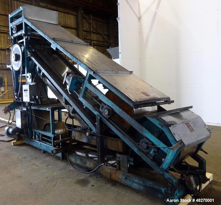 Used- Berndorf Belt Systems Incline Double Belt Cooler.