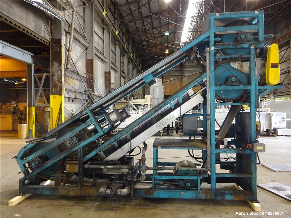 Used- Berndorf Belt Systems Incline Double Belt Cooler.