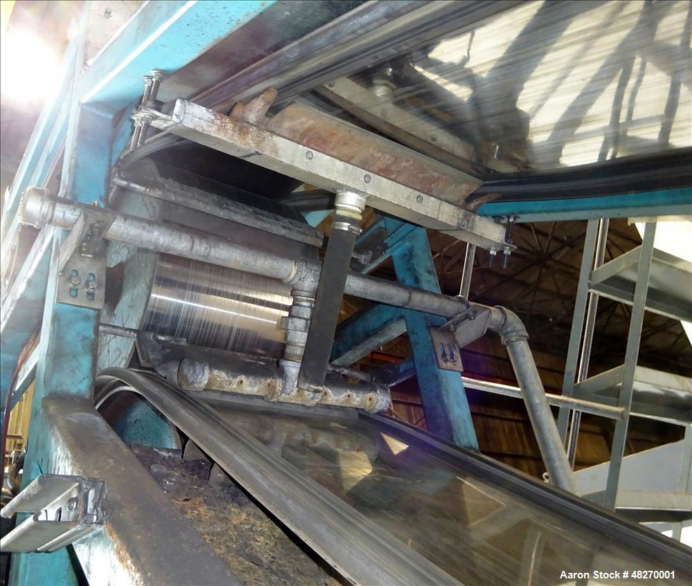 Used Berndorf Belt Systems Incline Double Belt Cooler.