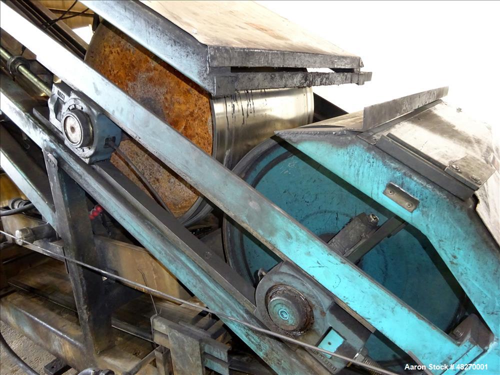 Used Berndorf Belt Systems Incline Double Belt Cooler.