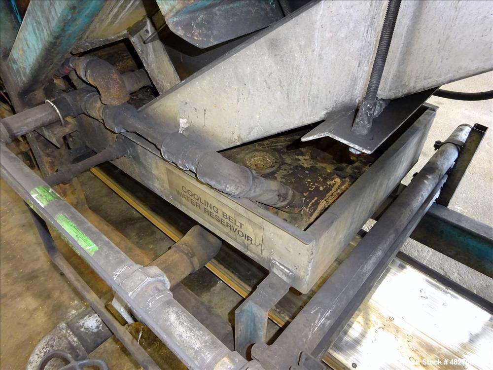 Used Berndorf Belt Systems Incline Double Belt Cooler.