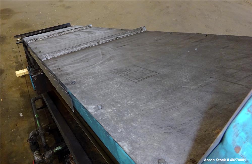 Used Berndorf Belt Systems Incline Double Belt Cooler.