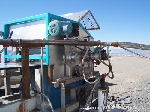 USED: Berndorf AccuDrop rotating head depositor/Pastillator head. Unit continuously deposits uniform droplets onto cooling belt. 31" wide belt, approx 2500# per hour using 60' cooling and 35# per cu ...