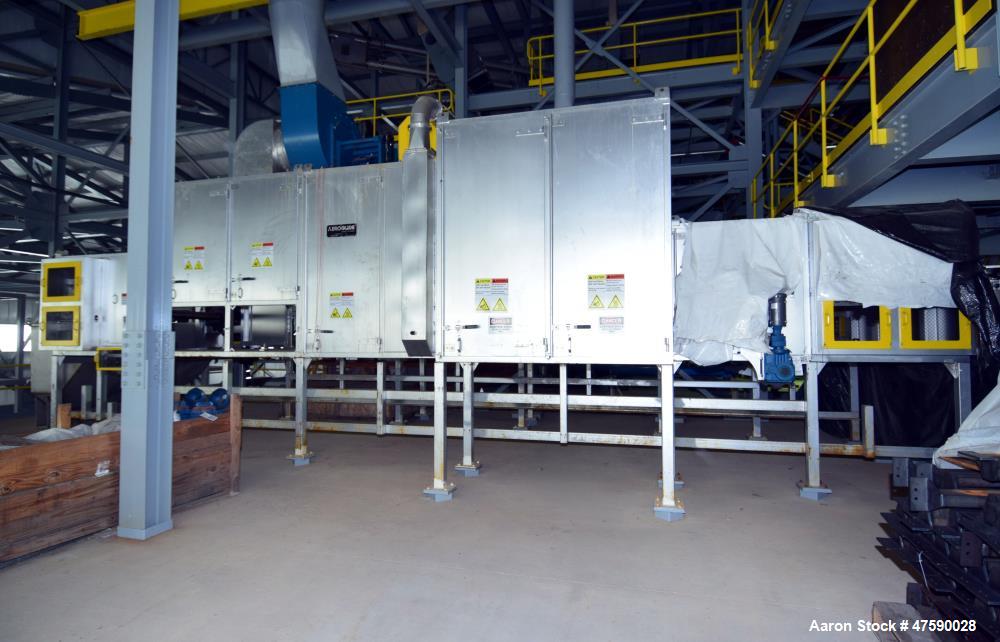 Unused- Buhler Aeroglide Natural Gas Single Pass Continuous Flow Conveyor Dryer.