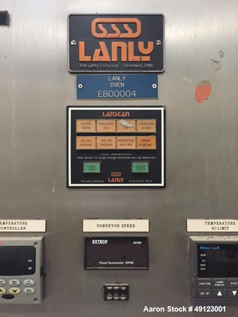 Used- Lanly Snack Food Dryer, Model EB00004.