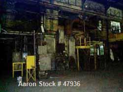 Used National Drying Machinery Gas-Fired Convection Dryer-Cooler, Type AN3, Carbon Steel. Approximately 100 square feet, 5'10" wide x 18' long carbon steel perforated apron type belt, driven by 3/4 h...